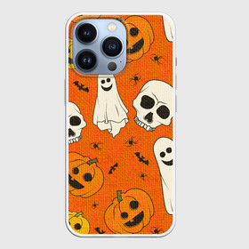 Чехол для iPhone 13 Pro с принтом УЖАСТИКИ НА ВЯЗАНКЕ в Тюмени,  |  | bundle | ghost | ghosts | halloween | haloween | knitting | pumpkin | skull | skulls | spider | spiders | вязанка | паук | пауки | призрак | призраки | тыква | хеллоин | хеллоуин | хелоин | хелоуин | хэллоин | хэллоуин | хэлоин | хэлоуин | 