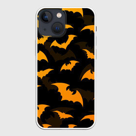 Чехол для iPhone 13 mini с принтом ЛЕТУЧИЕ МЫШИ НОЧЬ ХЕЛЛОУИН   HALLOWEEN NIGHT BATS в Тюмени,  |  | bats | bones | ghost | halloween | night | pumpkin | skull | кости | летучие мыши | ночь | приведение | призрак | скелет | тыква | хеллоуин | хоррор | хэллоуин