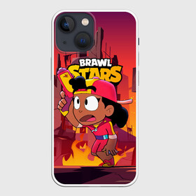 Чехол для iPhone 13 mini с принтом Brawl Stars Meg за охотой в Тюмени,  |  | brawl | brawl stars | brawlstars | mec | meg | бравл | бравлстарс | мег | мек | мэг | мэк