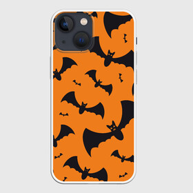 Чехол для iPhone 13 mini с принтом ЛЕТУЧАЯ МЫШЬ В ДЕНЬ ХЭЛЛОУИНА в Тюмени,  |  | bat | halloween | haloween | летучая мышь | хеллоин | хеллоуин | хелоин | хелоуин | хэллоин | хэллоуин | хэлоин | хэлоуин