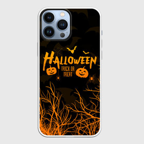 Чехол для iPhone 13 Pro Max с принтом HALLOWEEN FOREST BATS | ЛЕТУЧИЕ МЫШИ В ЛЕСУ ХЕЛЛОУИН в Тюмени,  |  | bats | bones | ghost | halloween | pumpkin | skull | кости | летучие мыши | приведение | призрак | скелет | тыква | хеллоуин | хоррор | хэллоуин