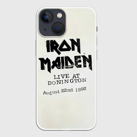 Чехол для iPhone 13 mini с принтом Live at Donington   Iron Maiden в Тюмени,  |  | iron maiden | адриан смит | айран | айрон | группа | дэйв мюррей | железная дева | ирон | майден | мейд | мейден | метал | мрачный | музыка | песни | рок | стив харрис | тяжелый | хеви | хевиметал