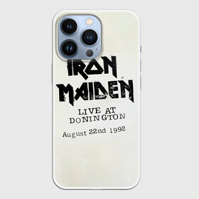 Чехол для iPhone 13 Pro с принтом Live at Donington   Iron Maiden в Тюмени,  |  | iron maiden | адриан смит | айран | айрон | группа | дэйв мюррей | железная дева | ирон | майден | мейд | мейден | метал | мрачный | музыка | песни | рок | стив харрис | тяжелый | хеви | хевиметал