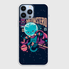 Чехол для iPhone 13 Pro Max с принтом mysterio cat 3d в Тюмени,  |  | 3d | cat | comics | cute | hero | kitten | kitty | mysterio | mysterio cat 3d | retro | spider | villain | звезды | комиксы | космос | кот | коты | кошка | кошки | мистика