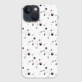 Чехол для iPhone 13 mini с принтом Patern Halloween 19 в Тюмени,  |  | 31 | bones | holiday | skull | spider | witches