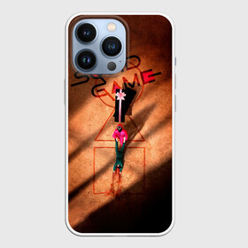 Чехол для iPhone 13 Pro с принтом Squid Game Игра в кальмара корейский сериал в Тюмени,  |  | Тематика изображения на принте: netflix | squid game | игра в кальмара | корейский сериал | нетфликс