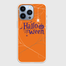 Чехол для iPhone 13 Pro с принтом ПАУТИНКА НА ХЭЛЛОУИН в Тюмени,  |  | halloween | haloween | пауки | паутина | паутинка | паучки | хеллоин | хеллоуин | хелоин | хелоуин | хэллоин | хэллоуин | хэлоин | хэлоуин