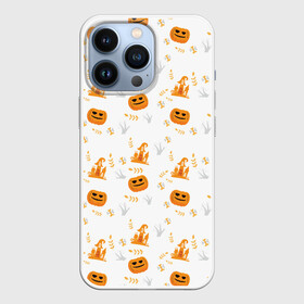 Чехол для iPhone 13 Pro с принтом Patern Halloween 23 в Тюмени,  |  | 31 | bones | holiday | skull | spider | witches