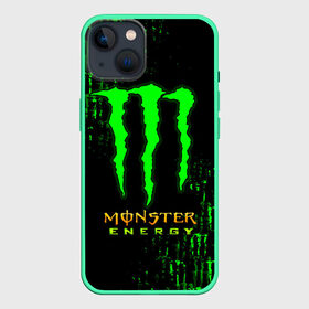 Чехол для iPhone 13 с принтом MONSTER ENERGY NEON | МОНСТЕР НЕОН в Тюмени,  |  | Тематика изображения на принте: monster | monster energy | монстер | монстер енерджи | монстер енэрджи | монстер энерджи | неон | энергетик | энергетический напиток