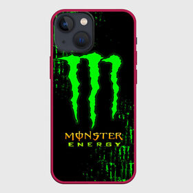Чехол для iPhone 13 mini с принтом MONSTER ENERGY NEON | МОНСТЕР НЕОН в Тюмени,  |  | monster | monster energy | монстер | монстер енерджи | монстер енэрджи | монстер энерджи | неон | энергетик | энергетический напиток