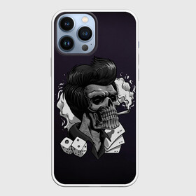 Чехол для iPhone 13 Pro Max с принтом Элвис жив в Тюмени,  |  | halloween | арт | графика | зомби | мистика | праздник | ужасы | хэллоуин | череп