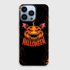 Чехол для iPhone 13 Pro с принтом ВЕСЕЛАЯ ТЫКВА | ХЭЛЛОУИН в Тюмени,  |  | Тематика изображения на принте: halloween | haloween | pumpkin | smile pumpkin | веселая тыква | тыква | хеллоин | хеллоуин | хелоин | хелоуин | хэллоин | хэллоуин | хэлоин | хэлоуин