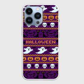 Чехол для iPhone 13 Pro с принтом Хэллоуинский Свитер в Тюмени,  |  | america | halloween | usa | америка | приведения | свитер | тыква | тыква улыбается | тьма | ужас | хелловин | хеллоуин | хэллоуин | череп | черный кот