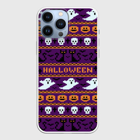 Чехол для iPhone 13 Pro Max с принтом Хэллоуинский Свитер в Тюмени,  |  | america | halloween | usa | америка | приведения | свитер | тыква | тыква улыбается | тьма | ужас | хелловин | хеллоуин | хэллоуин | череп | черный кот