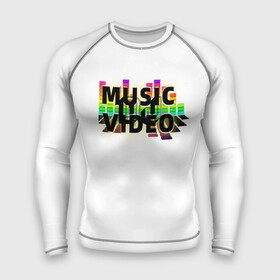 Мужской рашгард 3D с принтом Merch  DJ MUSICVIDEO в Тюмени,  |  | dj | djmusicvideo | music | music video | video