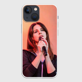 Чехол для iPhone 13 mini с принтом Лана на концерте в Тюмени,  |  | lana del ray | pop music | исполнитель | исполнительница | лана дел рэй | музыка | поп | попса