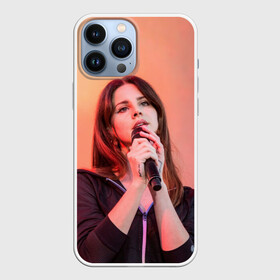 Чехол для iPhone 13 Pro Max с принтом Лана на концерте в Тюмени,  |  | lana del ray | pop music | исполнитель | исполнительница | лана дел рэй | музыка | поп | попса