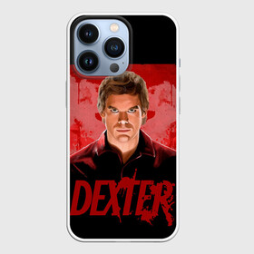 Чехол для iPhone 13 Pro с принтом Dexter Декстер портрет постер в Тюмени,  |  | blood | dexter | dexter morgan | декстер | кровь | майами | мясник | постер | правосудие | судмедэксперт