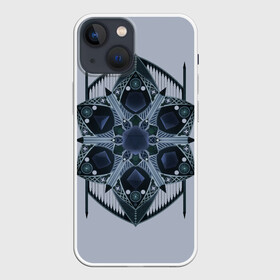 Чехол для iPhone 13 mini с принтом ДнД Готика FULL в Тюмени,  |  | dices | dnd | dungeons and dragons | готика | днд | игра | кубик | подарок