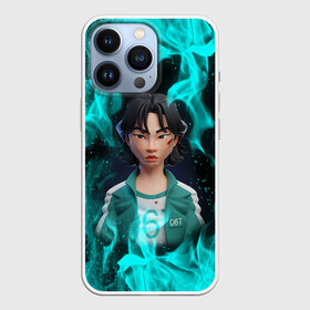 Чехол для iPhone 13 Pro с принтом Кан Сэ Бёк 3D ART | 067 в Тюмени,  |  | 067 | art | netflix | squid game | арт | игра | игра в кальмара | кан сэ бёк | нетфликс | сериал | чон хо ён