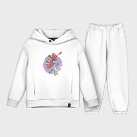 Детский костюм хлопок Oversize с принтом Zombie Heart в Тюмени,  |  | arrow | art | hand | heart | zombie | арт | зомби | рука | сердце | стрела