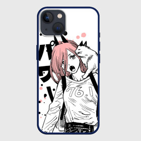 Чехол для iPhone 13 с принтом Power с котиком   Chainsaw Man в Тюмени,  |  | anime girl | chainsaw man | chainsawman | power | power с косой | аниме | бензопила | девушка с косой | девушки аниме | демон крови | котик | красные рожки | манга | охотник на демонов | пауэр | человекбензопила