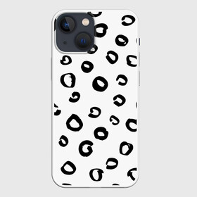 Чехол для iPhone 13 mini с принтом Леопардовый окрас в Тюмени,  |  | дизайнерский | животные | леопард | паттерн | полный принт | тренд | фул