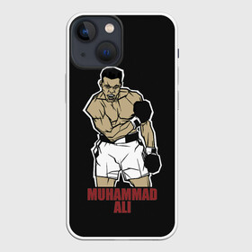 Чехол для iPhone 13 mini с принтом Мухаммед арт в Тюмени,  |  | box | muhammad ali | sport | sports | sportsmen | бокс | легенда | мухаммад али | мухаммед али | спорт | спортсмен