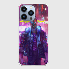 Чехол для iPhone 13 Pro с принтом CYBERPUNK 2077 SAMURAI, ХАОС в Тюмени,  |  | cd project red | cyberpunk 2077 | demon | keanu reeves | maelstrom | militech | quadra | samurai | smile | trauma | trauma team | демон | киану ривз | киберпанк 2077 | милитех | самурай | смайл