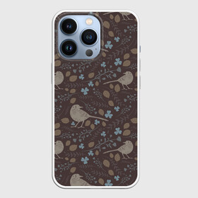 Чехол для iPhone 13 Pro с принтом Осенняя абстракция в Тюмени,  |  | абстракция | животные | осень | птица | тренд