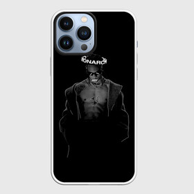 Чехол для iPhone 13 Pro Max с принтом Travis in black в Тюмени,  |  | Тематика изображения на принте: hip hop | rap | rep | travis scott | исполнители | исполнитель | музыка | реп | трвис скотт | тревис скотт