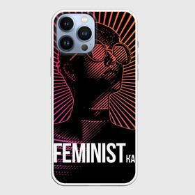 Чехол для iPhone 13 Pro Max с принтом Feministка в Тюмени,  |  | Тематика изображения на принте: feminism | feminist | феминизм | феминистка | феминитив