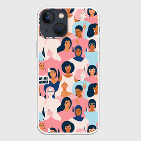 Чехол для iPhone 13 mini с принтом Мы женщины в Тюмени,  |  | feminism | feminist | feministka | women | женщина | женщины | феминизм | феминистка