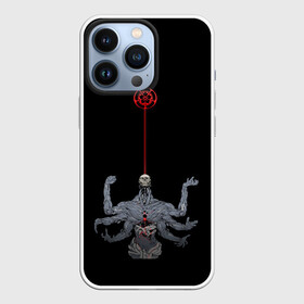 Чехол для iPhone 13 Pro с принтом ложный бог в Тюмени,  |  | armed | false | god | hands | multi | scull | кровь | многорукий | руки | череп