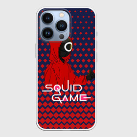 Чехол для iPhone 13 Pro с принтом Сериал   Игра в кальмара cool в Тюмени,  |  | among us | squid game | выживание | игра в кальмара | кальмар | корейский | корея | хван чжун хо | чо сан