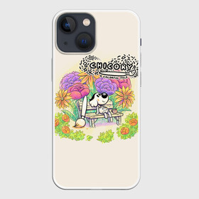 Чехол для iPhone 13 mini с принтом Chicory: A Colorful Tale в Тюмени,  |  | chicory | chicory a colorful tale | детская игра | игра | раскраска | цветная сказка | цикория