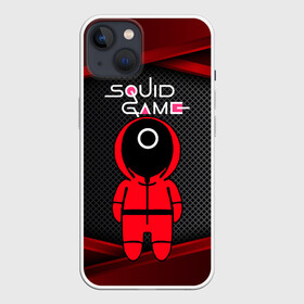 Чехол для iPhone 13 с принтом Игра в кальмара   3D плиты в Тюмени,  |  | among us | squid game | выживание | игра в кальмара | кальмар | корейский | корея | хван чжун хо | чо сан