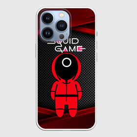 Чехол для iPhone 13 Pro с принтом Игра в кальмара   3D плиты в Тюмени,  |  | among us | squid game | выживание | игра в кальмара | кальмар | корейский | корея | хван чжун хо | чо сан