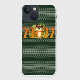 Чехол для iPhone 13 mini с принтом Новый Год 2022   Год тигра в Тюмени,  |  | 2022 | год тигра | новый год | новый год 2022 | символ года | тигр | тигренок | тигрица | тигры