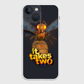 Чехол для iPhone 13 mini с принтом It Takes Two БОСС КОРОЛЕВА ОС в Тюмени,  |  | it takes two | босс | игра | ит такес тво | ит такес ту | ит тейк ту | королева ос | оса | шмель