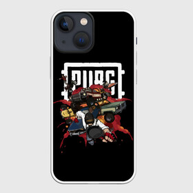Чехол для iPhone 13 mini с принтом PUBG BATTLE в Тюмени,  |  | battle royal | playerunknowns battlegrounds | pubg | пабг | пубг