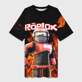 Платье-футболка 3D с принтом ROBLOX FIRE  РОБЛОКС ОГОНЬ  ПОЖАРНЫЙ в Тюмени,  |  | roblox | игра | компьютерная игра | логотип | огонь | онлайн | онлайн игра | пламя | пожарный | роблакс | роблокс