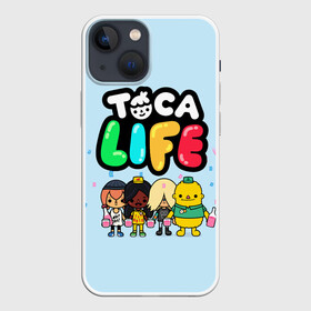 Чехол для iPhone 13 mini с принтом Toca Boca | Тока бока праздник в Тюмени,  |  | toca boca | детская игра | игра | лого | логотип | персонажи | прикоснуться ко рту | тока бока