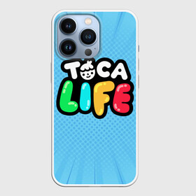 Чехол для iPhone 13 Pro с принтом Toca Boca logo | Тока Бока логотип в Тюмени,  |  | toca boca | детская игра | игра | лого | логотип | персонажи | прикоснуться ко рту | тока бока