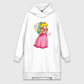 Платье-худи хлопок с принтом PrPeach в Тюмени,  |  | mario | mario heroes | nintendo | peach | princess | princess peach | super mario | super mario bros | братья марио | марио | пич | супер братья марио | супер марио