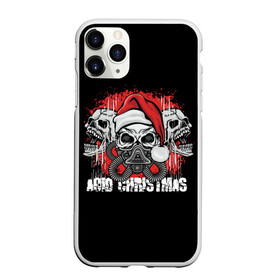 Чехол для iPhone 11 Pro матовый с принтом Mary Christmas (черепа) в Тюмени, Силикон |  | christmas | merry christmas | santa claus | дед мороз | ёлка | зима | мороз | новый год | подарок | праздник | рождество | с новым годом | санта клаус | снегурочка | снежинки