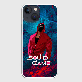 Чехол для iPhone 13 mini с принтом Сериал Squid game Игра в кальмара в Тюмени,  |  | squid game | выживание | игра в кальмара | кальмар | корейский | корея