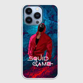 Чехол для iPhone 13 Pro с принтом Сериал Squid game Игра в кальмара в Тюмени,  |  | Тематика изображения на принте: squid game | выживание | игра в кальмара | кальмар | корейский | корея