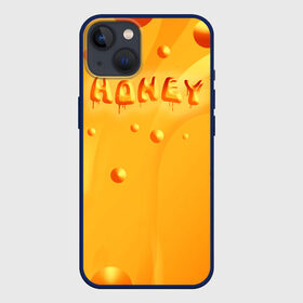 Чехол для iPhone 13 с принтом Медовая волна |  Honey wave в Тюмени,  |  | Тематика изображения на принте: honey | wave | волна | мёд | милая | милый | сладость