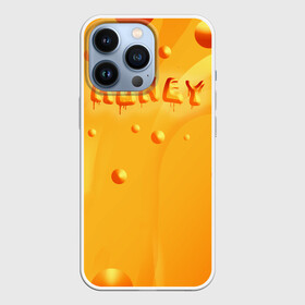 Чехол для iPhone 13 Pro с принтом Медовая волна |  Honey wave в Тюмени,  |  | Тематика изображения на принте: honey | wave | волна | мёд | милая | милый | сладость